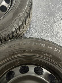 Plechové disky Uniroyal 205/60 R16 MS celoročne 6,5Jx16 ET46 - 9