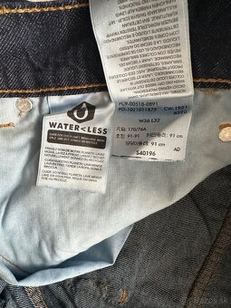 Nové pánske džínsy LEVIS 518 boot cut - veľkosť 36/32 - 9