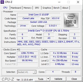 herný PC i3-10105F/ 16GB RAM/ 512GB SSD/ GTX 1060 / 2TB HDD - 9