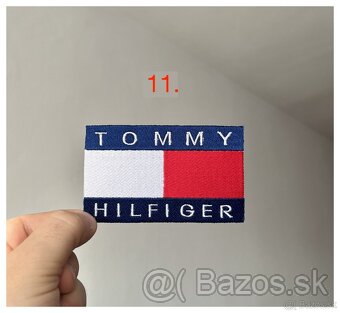 Nášivky - Tommy Hilfiger - nové, nepoužité - 9