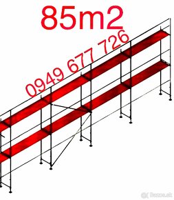 Predám lešenie stavebné lešenie , fasadne lešenie - 9