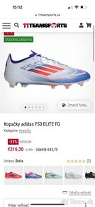 Kopacky Adidas F50 Elite FG - 9