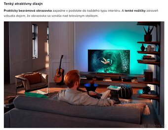 Predám LED 4K televízor Philips 55PUS7906 Ambilight - 9