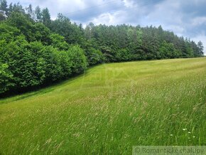 Rekreačný pozemok pri lese s krásnym výhľadom nad obcou Zá - 9