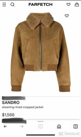 Sandro kabát - bunda dámske - 9