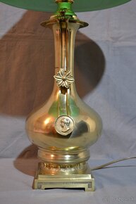 Mosadzná lampa - 9