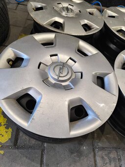 4X100 R15 Opel Disky+Puklice - 9