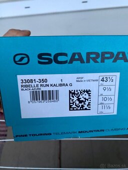 Scarpa Ribelle Run Kalibra G black/azure, 43,5 na predaj - 9