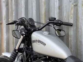 Harley Davidson Sportster Iron 883 Brilliant Silver XL883N - 9