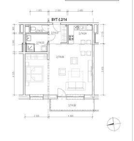 NA PREDAJ 2 IZBOVÝ BYT - apartman č.14 STUPAVA, Jána Ondruša - 9