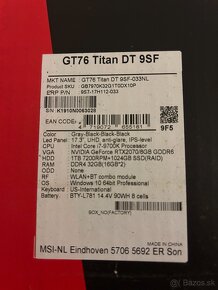 Herný NB MSI GT76 Titan - 9