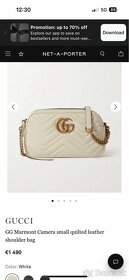 Kabelka na styl gucci marmont camera bag - 9