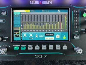 Allen & Heath SQ7 + stagebox GX4816 - 9