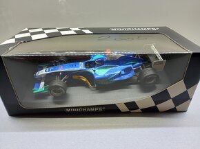 F1 SAUBER PETRONAS SHOWCAR 2005 VILLENEUVE MINICHAMPS 1:18 - 9