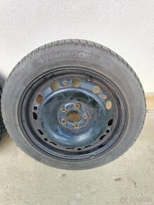 Zimné pneumatiky Hankook 185/55 R15 na plech diskoch - 9