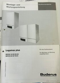 Predám kondenzačný plynový kotol Buderus Logamax Plus GB162- - 9