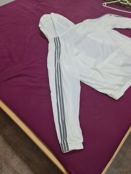 Adidas retro krasna bunda tensia,mikina, kapucna XL - 9