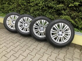 Originál Mercedes Benz elektróny 5x112 R17 letná sada 215/60 - 9