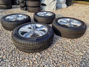 5x112 R18 orig. Volkswagen + 235/55 R18 Conti. zimné - 9