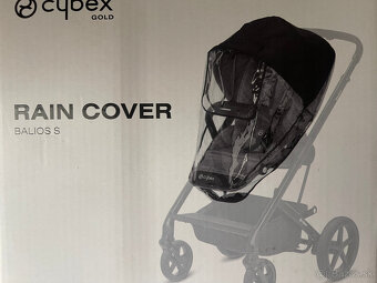 CYBEX Balios S Lux grey, podložka, fusak, sieťka, pršiplášť - 9