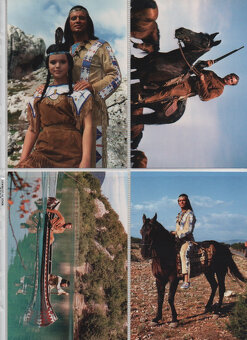 WINNETOU NEMECKE FILMOVE POHLADNICE E - 9