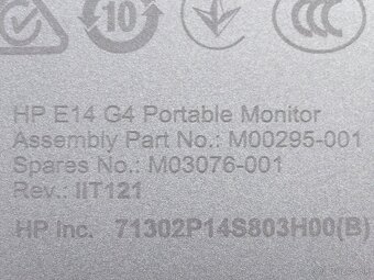 Prenosny monitor HP E14 G4 pre USBC - 9