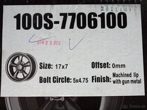 17" 5x120,65 AMERICAN RACING TORQUE NOVÁ SADA - 9