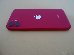 iPhone 11 128GB RED - ZÁRUKA 1 ROK - 100% BATERIA - 9