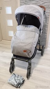 KINDERKRAFT KOČÍK ŠPORTOVÝ GRANDE PLUS GREY - 9