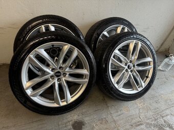 Audi Q7 4M 5x112 R21 285/40 Originálna sada kolies - 9