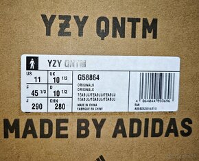 Adidas Yezzy QNTM Teablu 45 1/3 (reálne 43-44 28cm) - 9