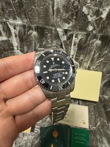 Rolex Submariner Cierne Hodinky - 9