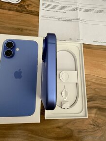 Predam Apple iPhone 16 256GB Blue Stav nového telefónu - 9