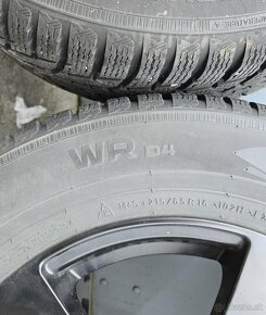 zimná sada Duster 5x114,3 215/65 R16 Nokian WRD4 DOT4216 - 9