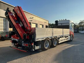 VOLVO FH 500/ 2017/ 6x2/ valník/ HR Fassi 195.2-5x výsuv+ DO - 9