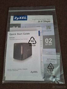 Predám domáce úložisko ZyXEL NAS326 + 2x 4 TB SEAGATE HDD - 9