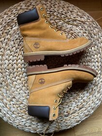 Timberland hnede junior, velkost 4,5 - 9