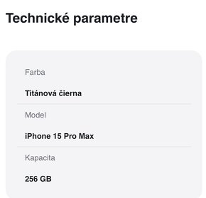 Apple IPhone 15 Pro Max 256 GB - 9