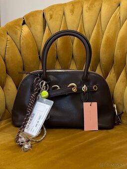 Miu Miu Kabelka Aventure Nappa Leather Top-Handle Bag Brown - 9