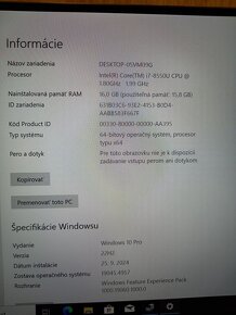 Dell XPS 13 9370, i7-8550U, 16GB RAM, 256GB NVMe SSD, win10 - 9