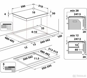 Indukčná sklokeramická varná doska Whirlpool - WF S7560 NE - 9