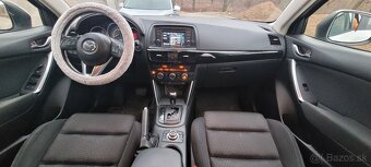 Mazda CX-5  2,2 DIESEL Automat, 4×4 110KW , biela metaliza - 9