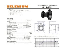 Predám RCF Driver ND3020-T3 - 9