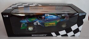 F1 BENETTON FORD B194 VÍTĚZ AUSTRÁLIE 1994 SCHUMACHER 1:18 - 9