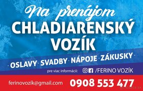 Ponúkam na prenájom chladiarenský vozík FERINO - 9