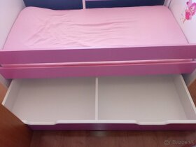 Detská posteľ BABY DREAMS 140/70-vzor Víla+madrac/box/stolik - 9