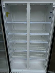 Prosklená chladicí lednice 117x63,5x226cm - 9