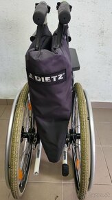 invalidny vozík XXL 59cm pre širšie ťažšie postavy do 200kg - 9