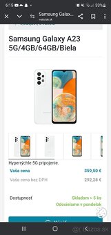 Samsung galaxy A23 5G nový nepoužívaný - 9