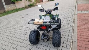 Dětská čtyřtaktní čtyřkolka ATV Warrior DELUX 125ccm zelená - 9